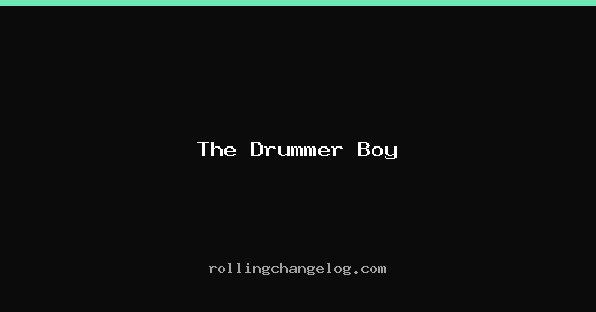 The Drummer Boy cover