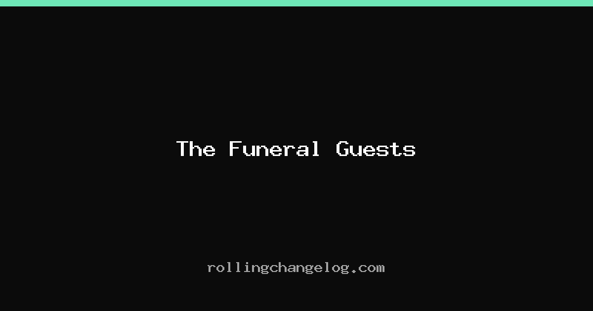 The Funeral Guests cover