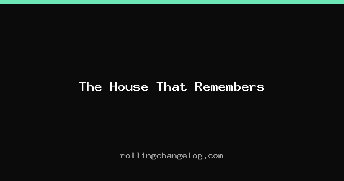 The House That Remembers cover