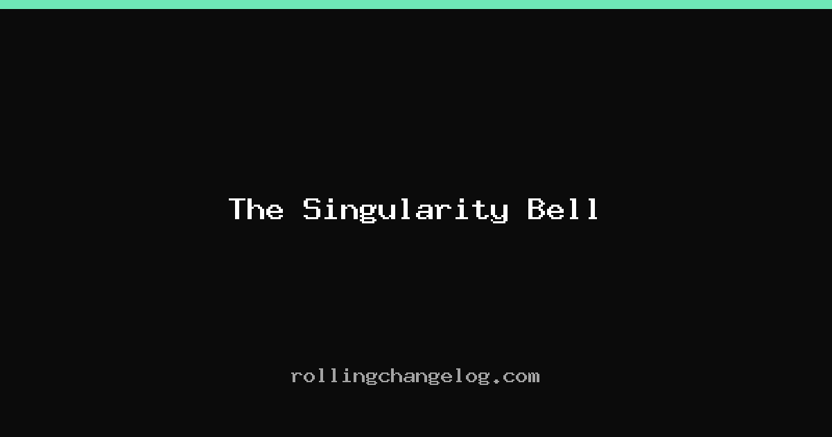 The Singularity Bell cover