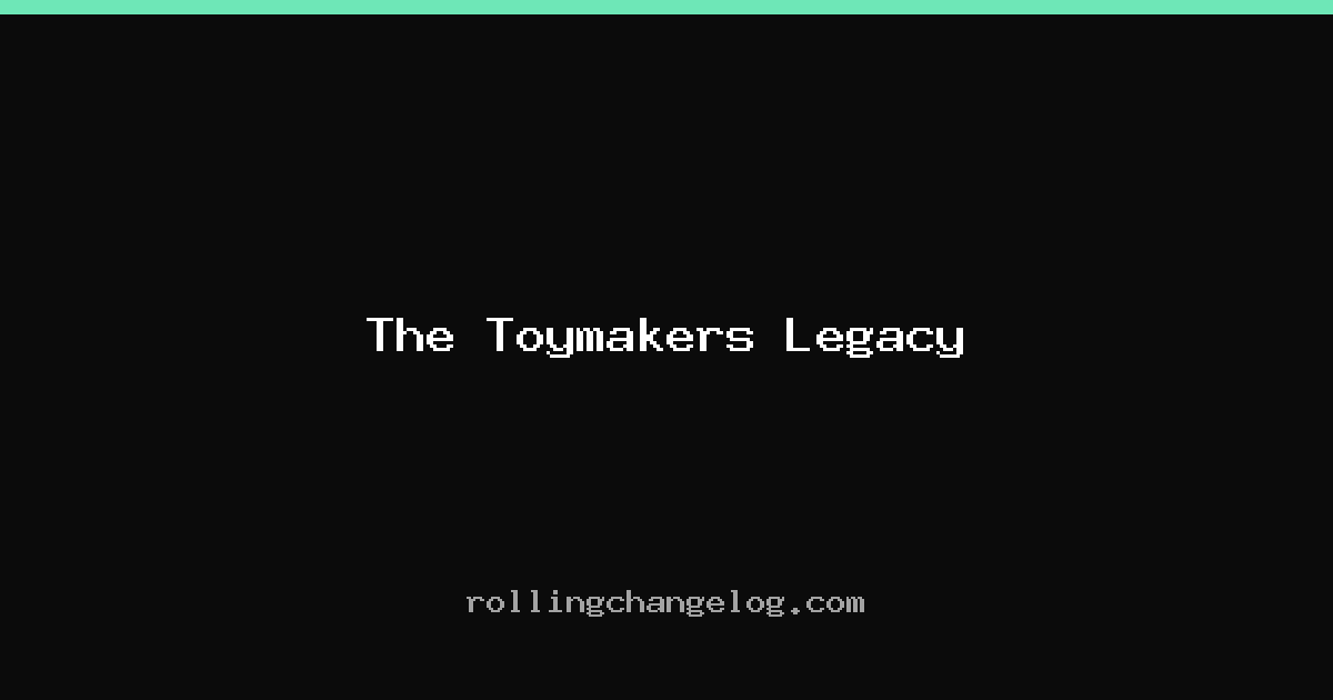 The Toymakers Legacy cover