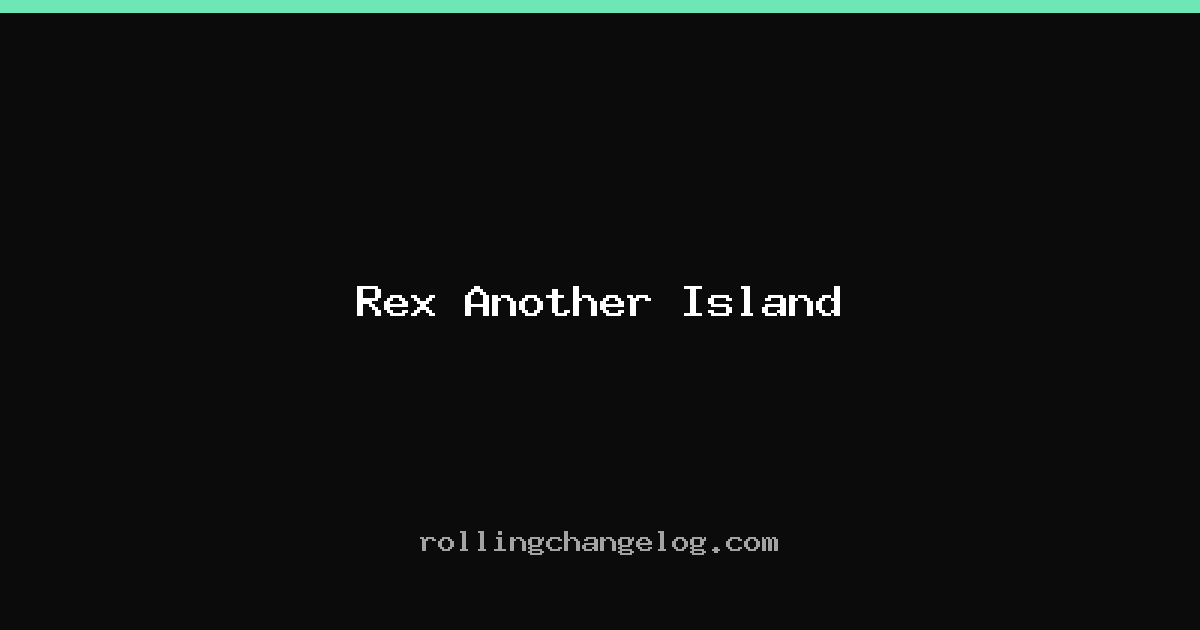 Rex Another Island cover