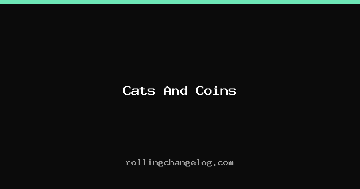Cats And Coins cover