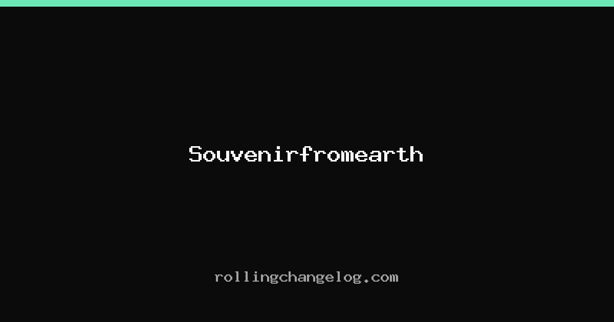 Souvenirfromearth cover