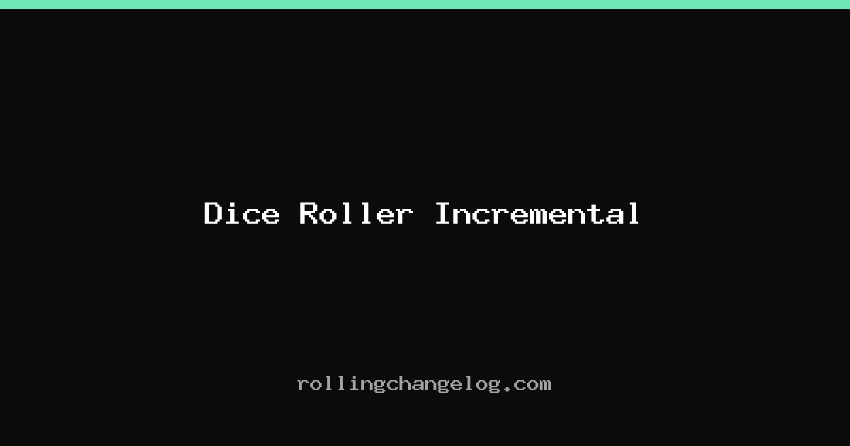 Dice Roller Incremental cover