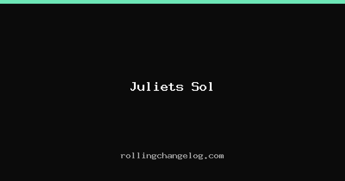 Juliets Sol cover