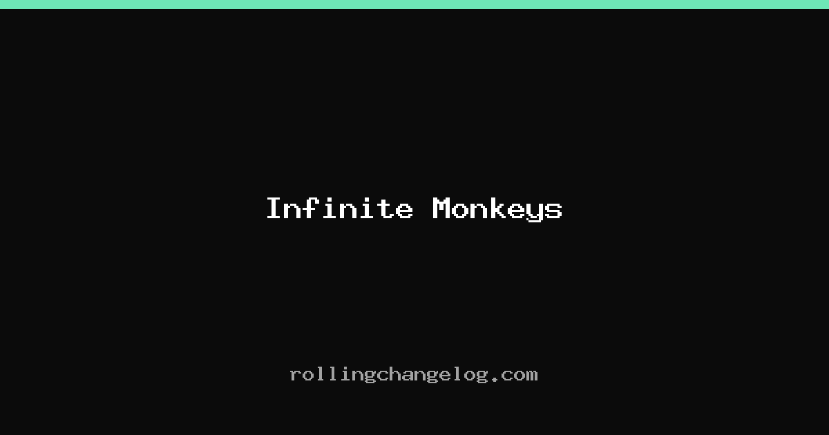 Infinite Monkeys cover