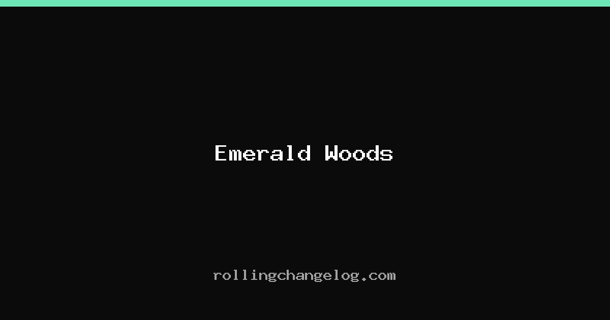 Emerald Woods cover