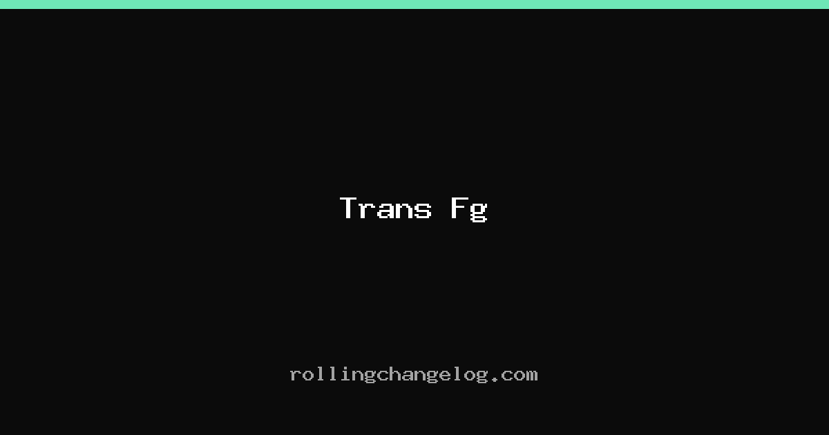 Trans Fg cover
