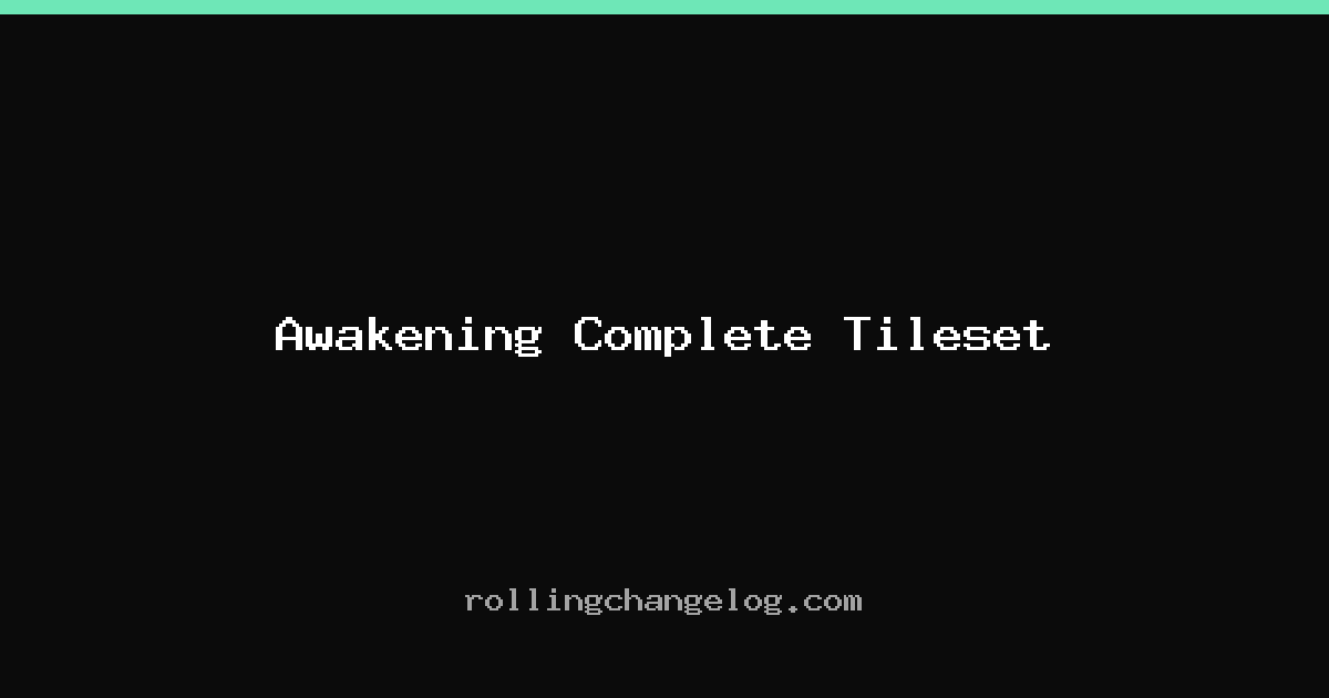 Awakening Complete Tileset cover