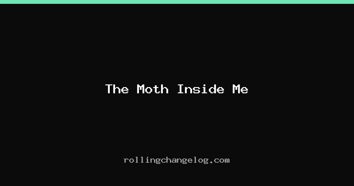 The Moth Inside Me cover