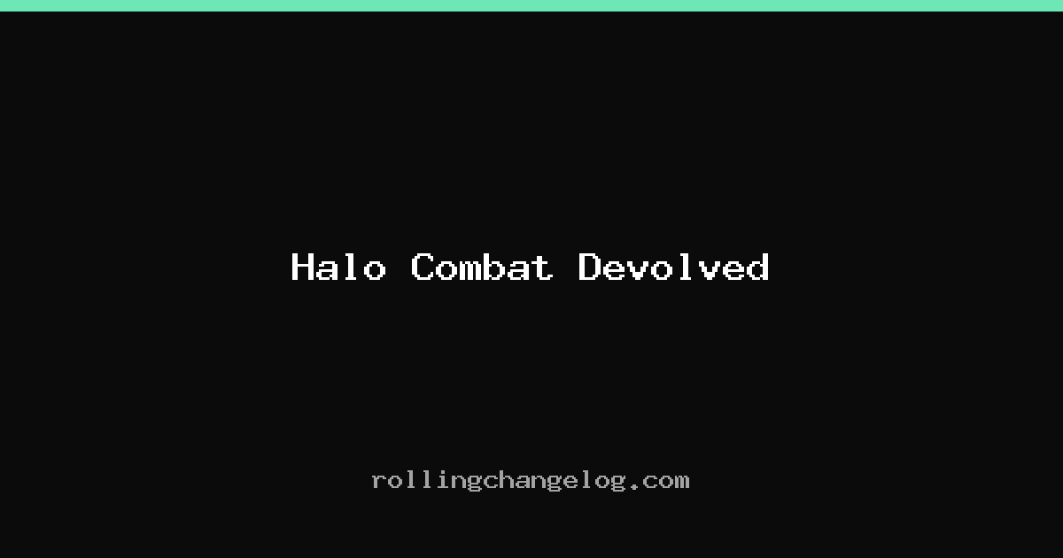 Halo Combat Devolved cover