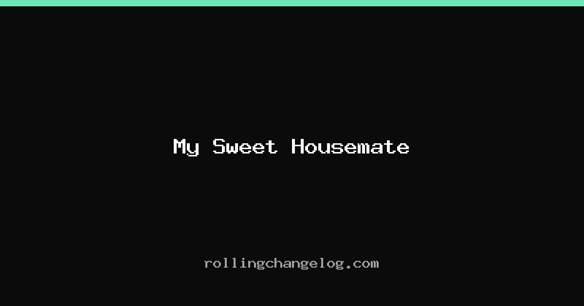 My Sweet Housemate cover