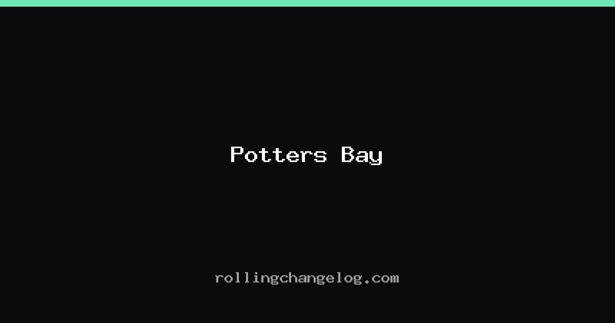 Potters Bay cover