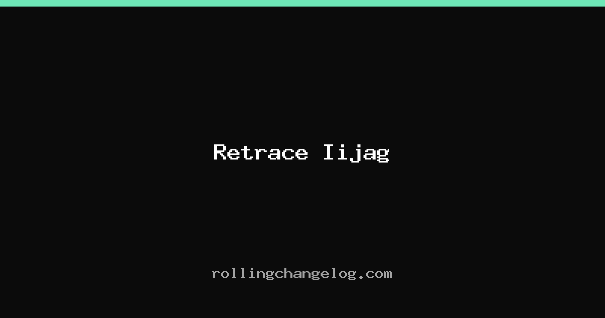 Retrace Iijag cover