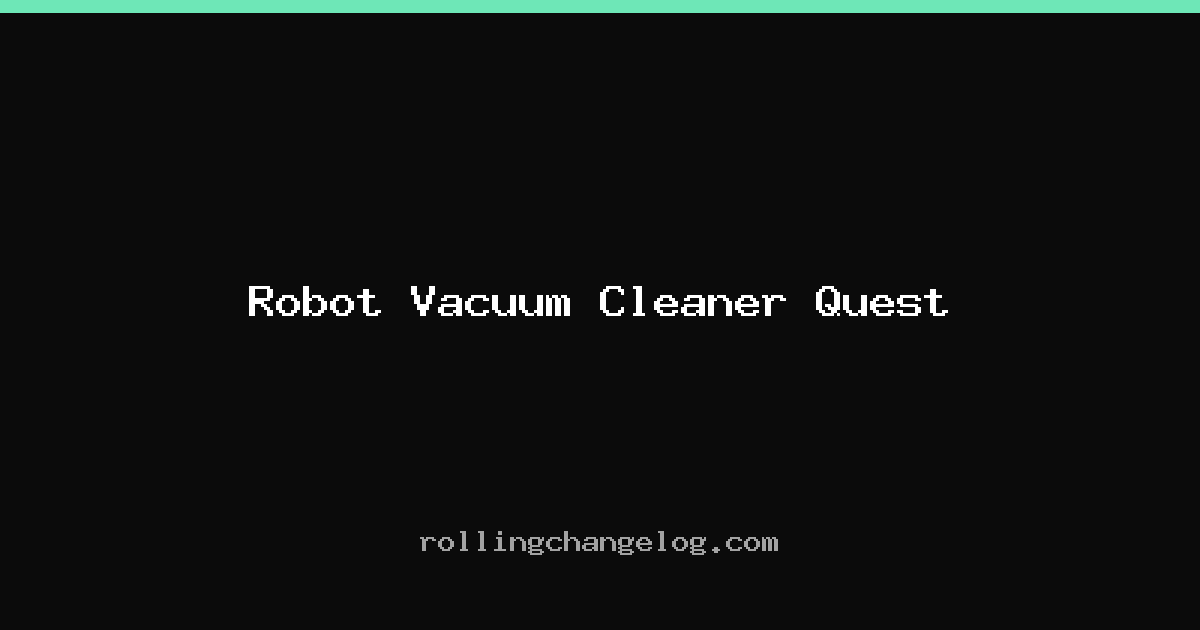 Robot Vacuum Cleaner Quest cover