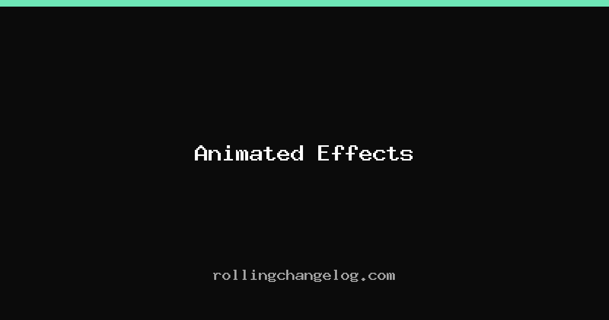 Animated Effects cover