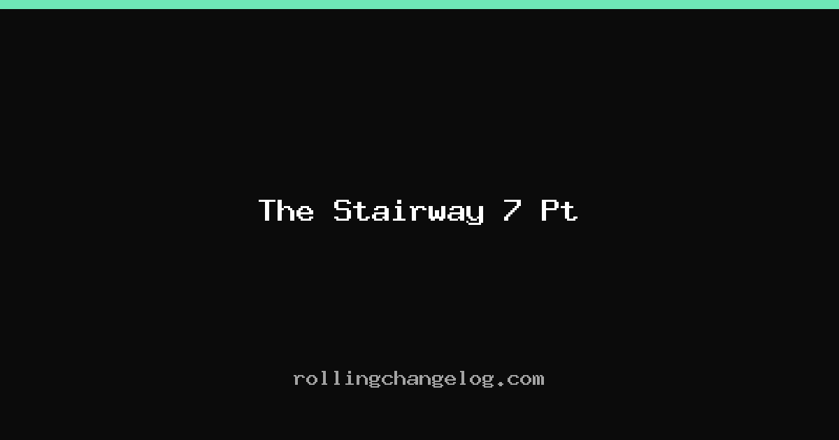 The Stairway 7 Pt cover