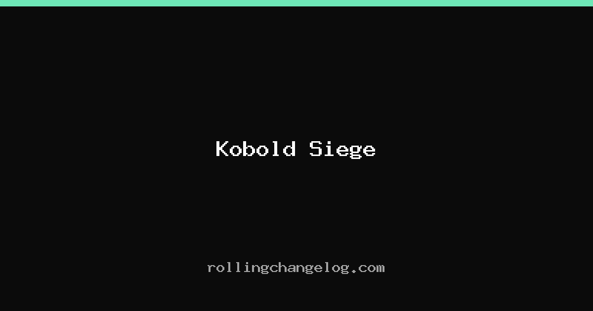 Kobold Siege cover