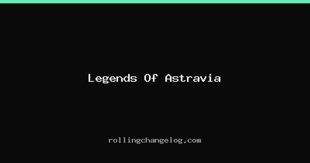 Legends Of Astravia cover