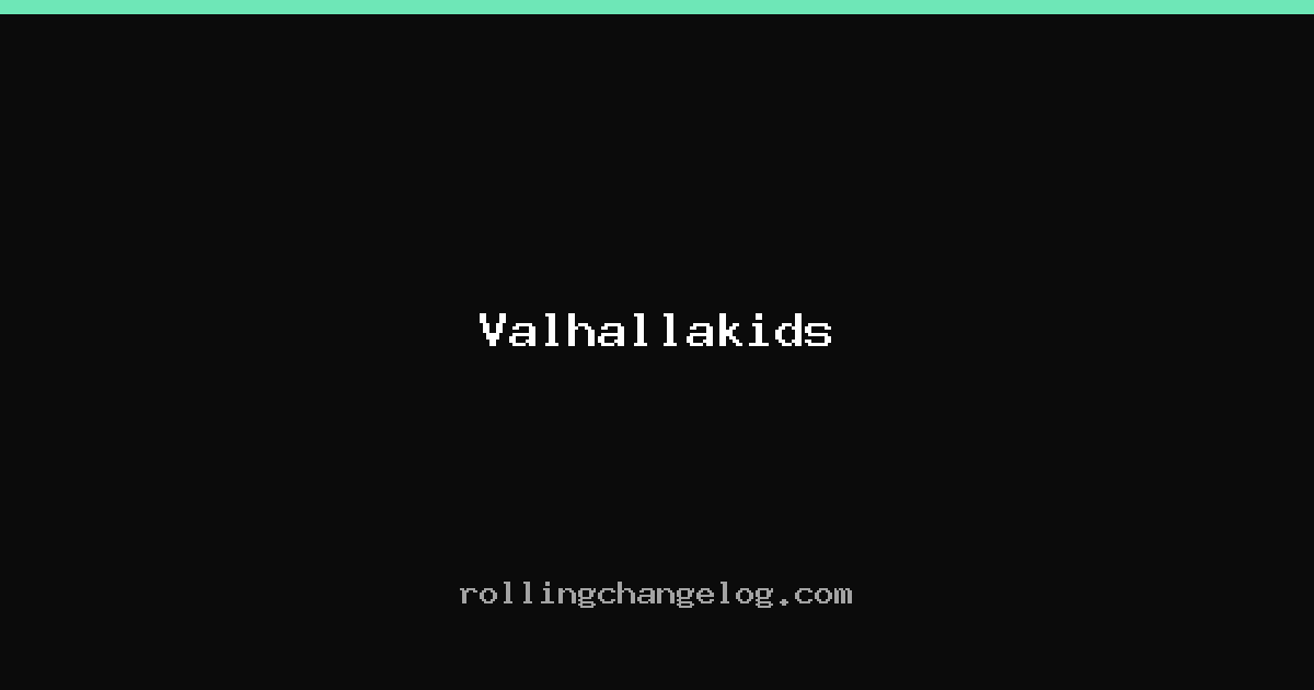 Valhallakids cover