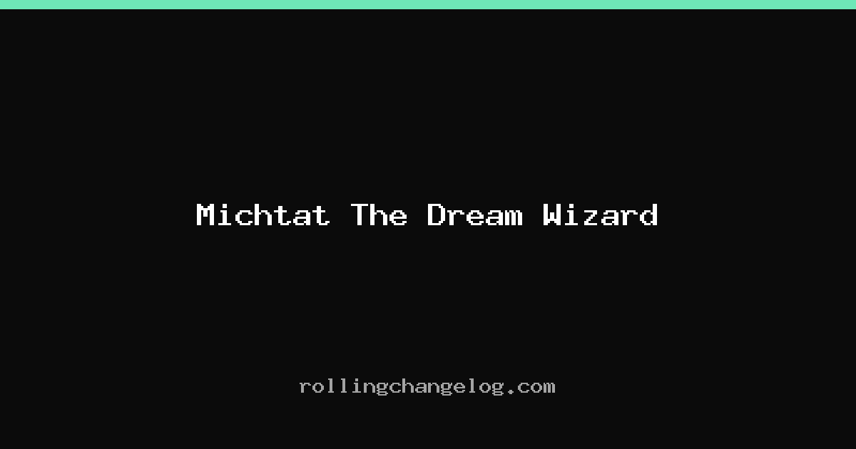 Michtat The Dream Wizard cover