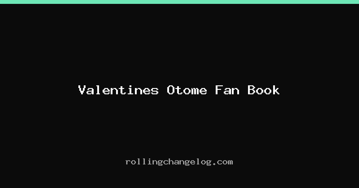 Valentines Otome Fan Book cover