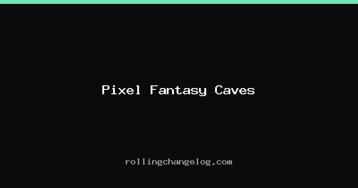 Pixel Fantasy Caves cover