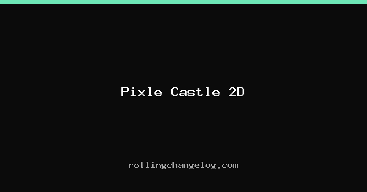 Pixle Castle 2D cover