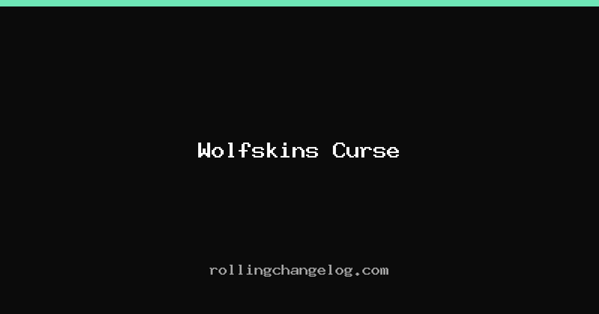 Wolfskins Curse cover