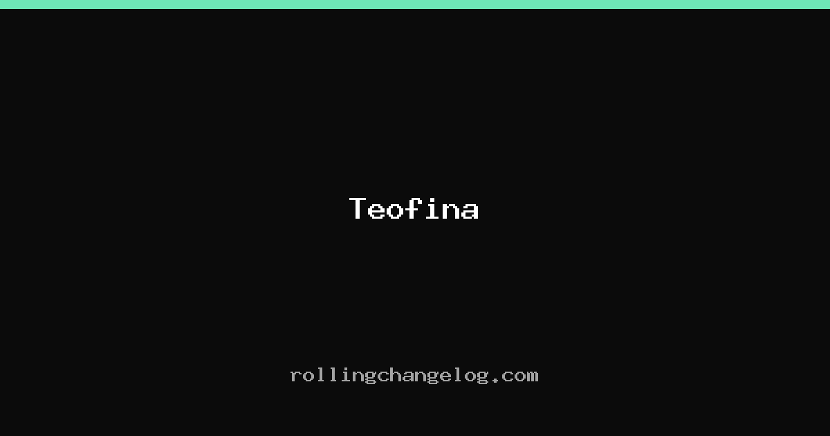 Teofina cover