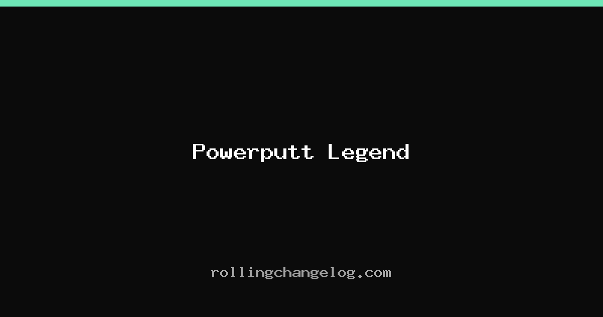 Powerputt Legend cover
