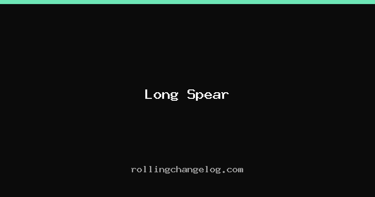 Long Spear cover