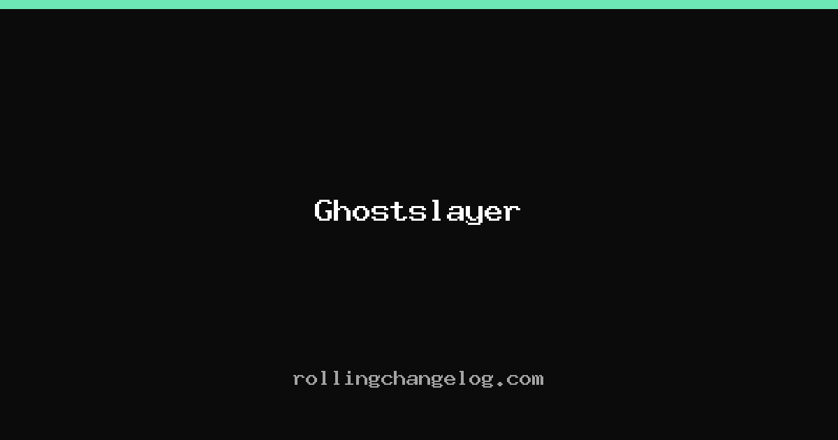 Ghostslayer cover