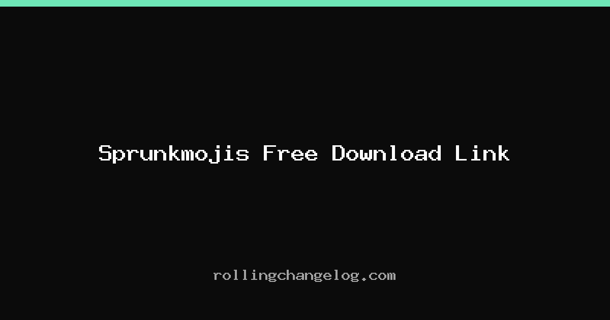 Sprunkmojis Free Download Link cover