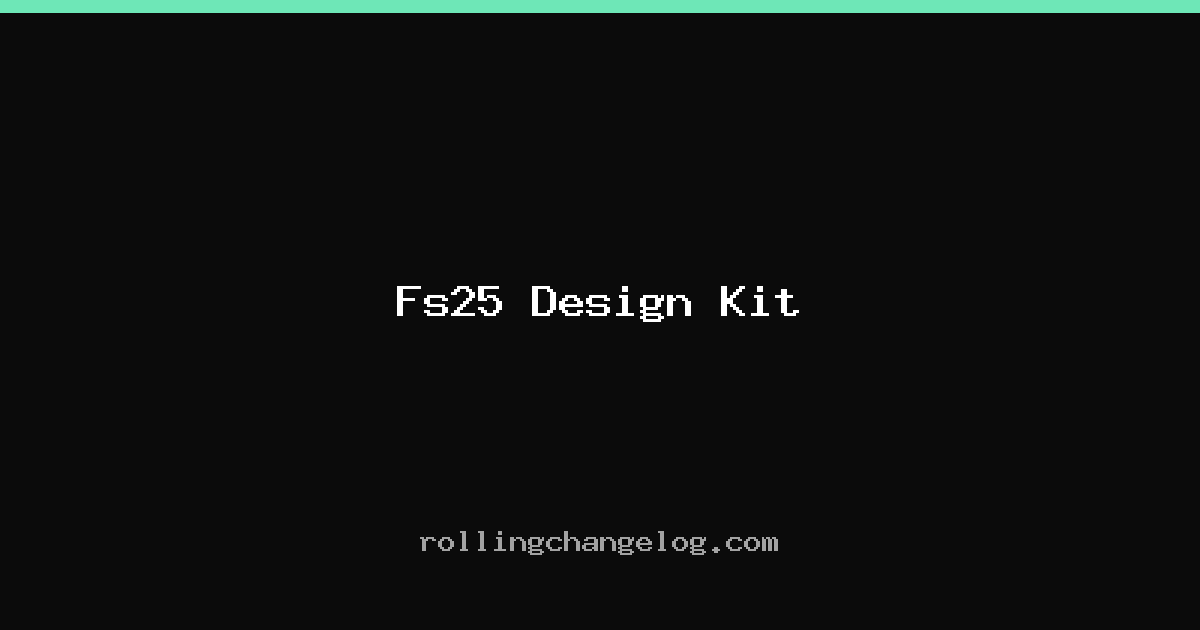 Fs25 Design Kit cover
