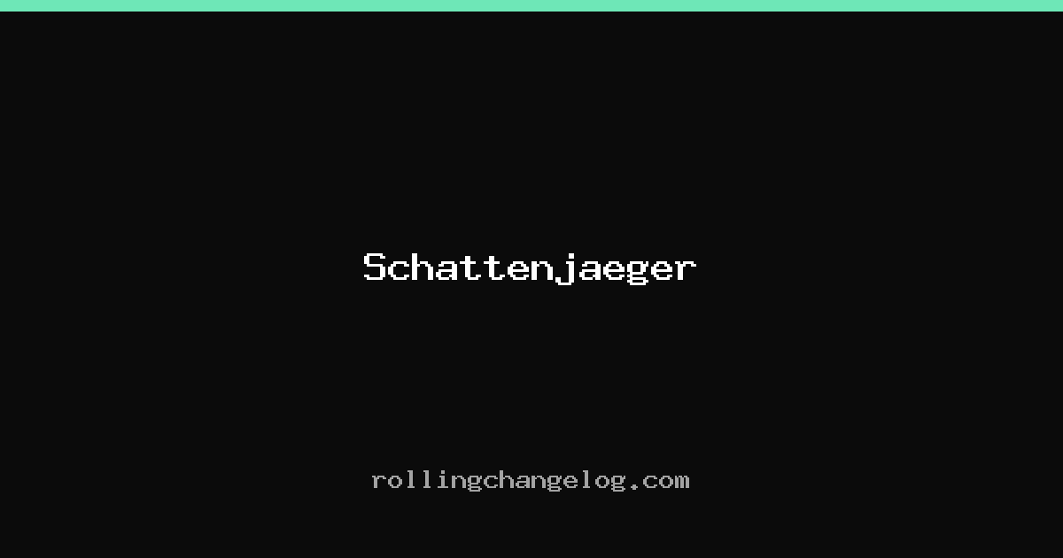 Schattenjaeger cover