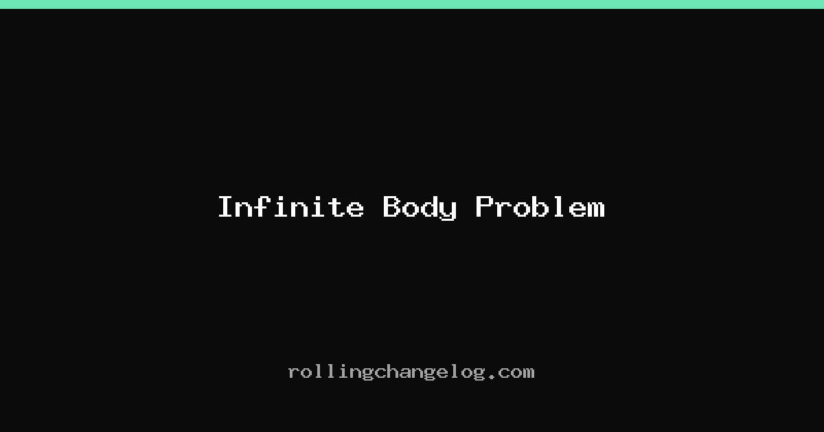 Infinite Body Problem cover