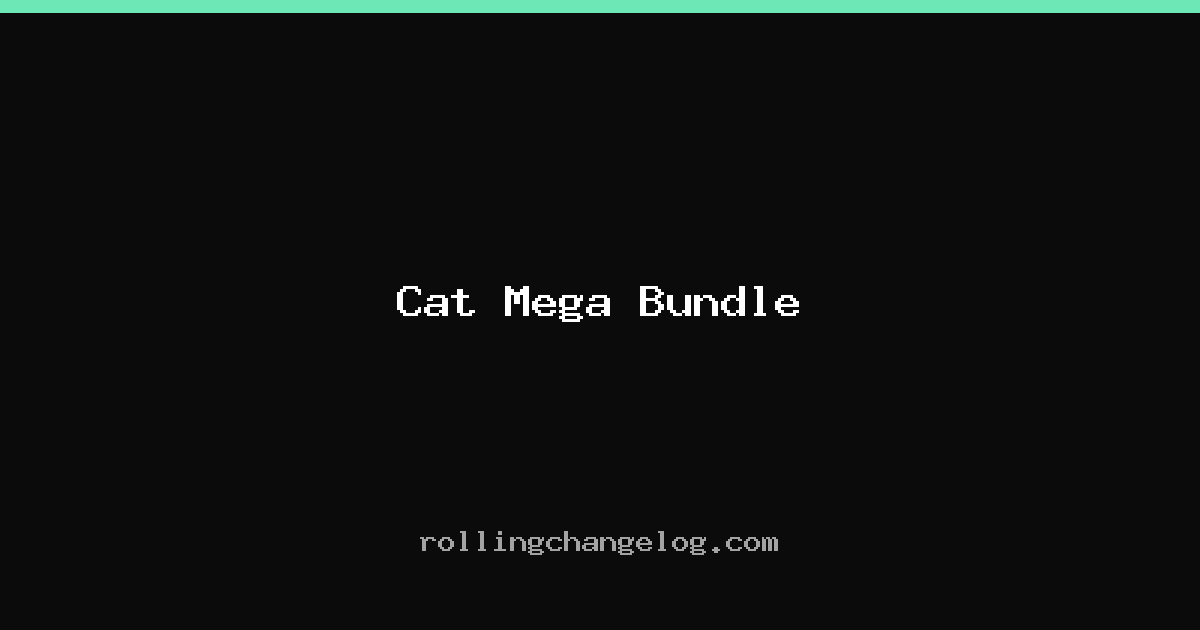 Cat Mega Bundle cover