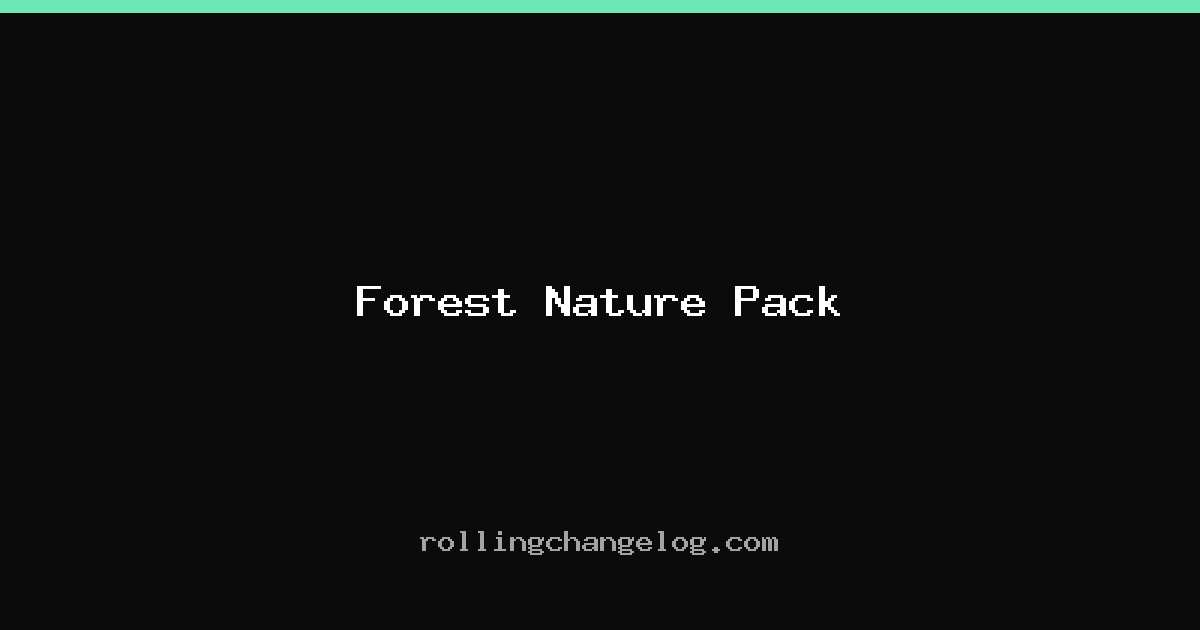 Forest Nature Pack cover