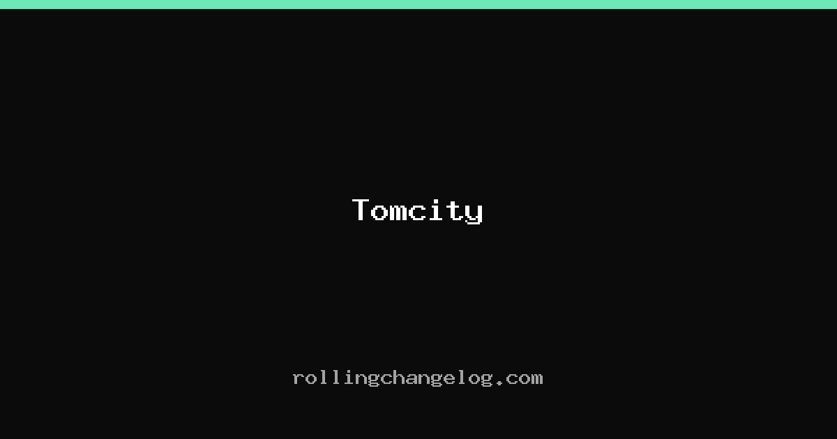 Tomcity cover