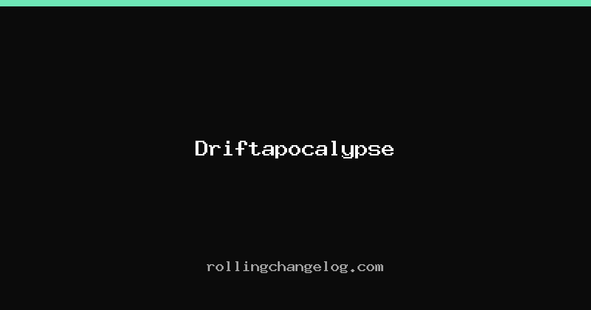 Driftapocalypse cover
