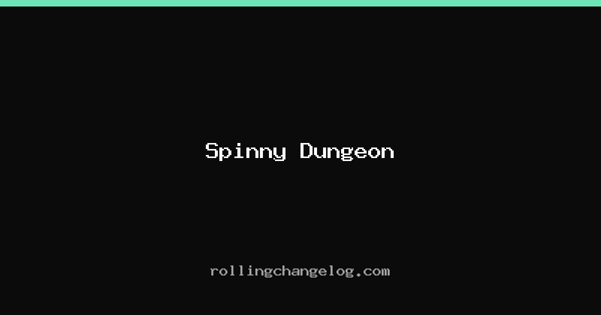 Spinny Dungeon cover