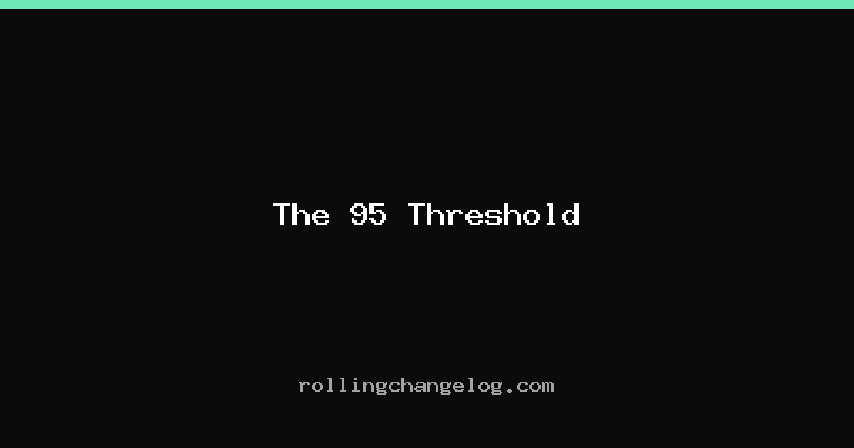 The 95 Threshold cover