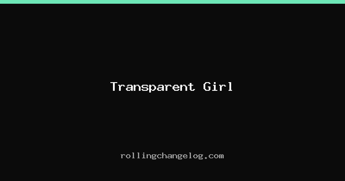 Transparent Girl cover