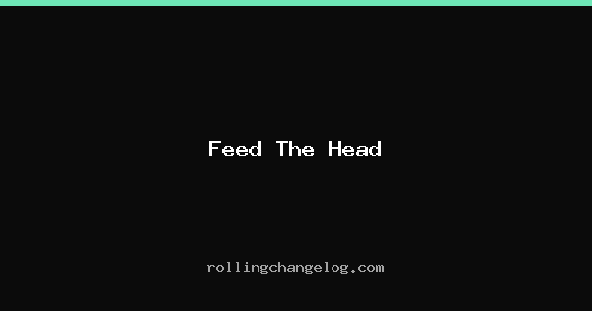 Feed The Head cover