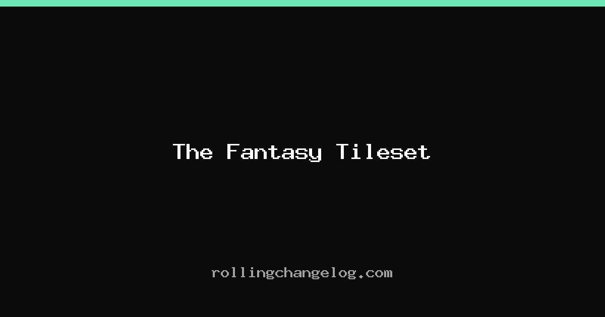 The Fantasy Tileset cover