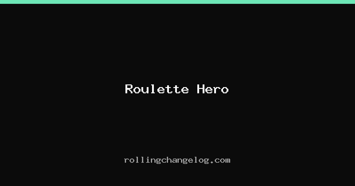 Roulette Hero cover
