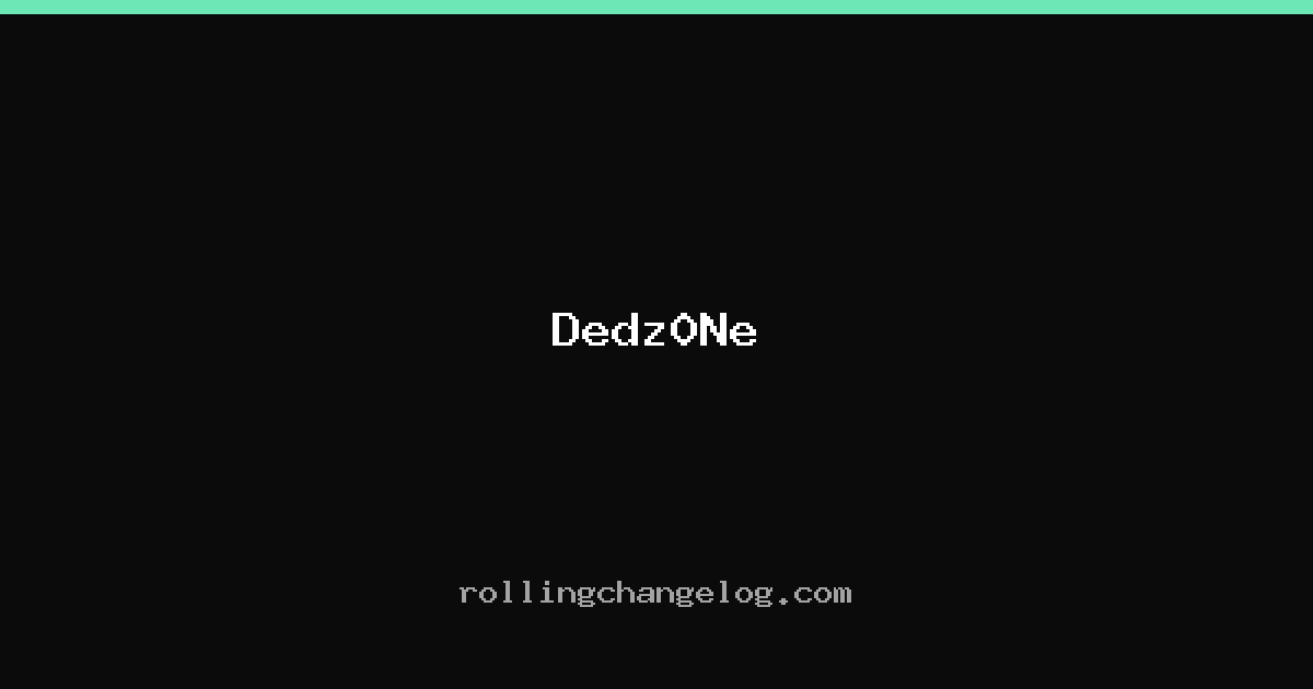 Dedz0Ne cover