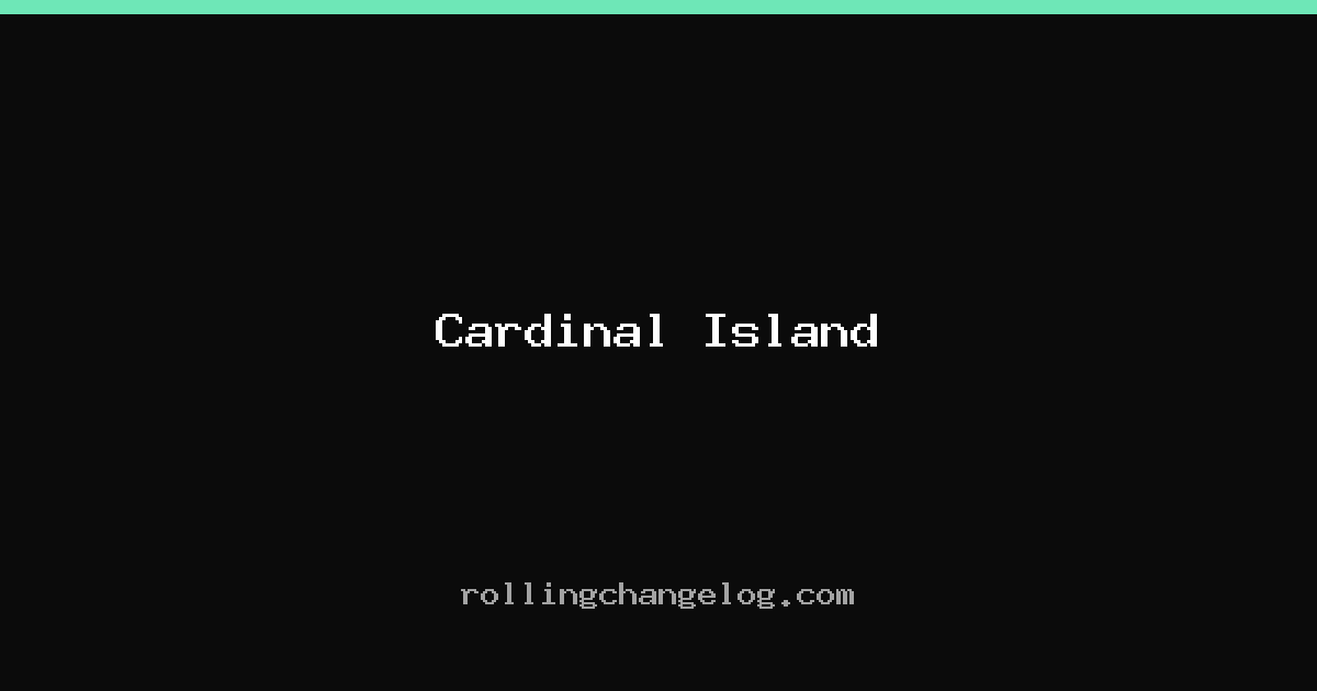 Cardinal Island cover